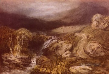  stream Painting - Mountain Stream Coniston Turner